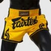 Fairtex BS1701 Slim Cut Muay Thai Shorts - Yellow 1 Fairtex BS1701 Slim Cut Muay Thai Shorts - Yellow -BOXING GLOVES Shop fairtex bs1701 slim cut muay thai shorts yellow 570983