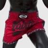Fairtex BS1703 Slim Cut Muay Thai Shorts - Red/Black 2 Fairtex BS1703 Slim Cut Muay Thai Shorts - Red/Black -BOXING GLOVES Shop fairtex bs1703 slim cut muay thai shorts redblack 457631