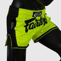 Fairtex BS1706 Slim Cut Muay Thai Shorts - Lime Green 7 Fairtex BS1706 Slim Cut Muay Thai Shorts - Lime Green -BOXING GLOVES Shop fairtex bs1706 slim cut muay thai shorts lime green 425549