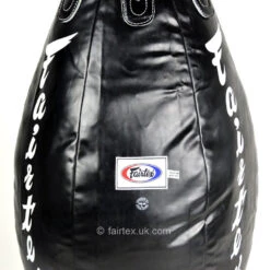 Fairtex HB15 Teardrop Bag (FILLED) Black -BOXING GLOVES Shop fairtex hb15 teardrop bag filled black 671017