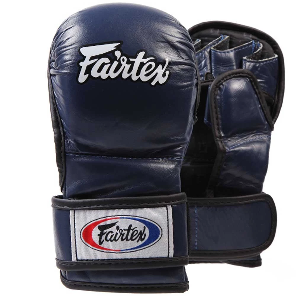 Fairtex Mma Sparring Gloves Fgv15 - Blue 3 Fairtex Mma Sparring Gloves Fgv15 - Blue