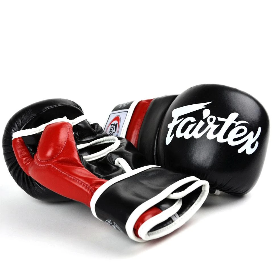 Fairtex MMA Sparring Gloves FGV18 - Black 4 Fairtex MMA Sparring Gloves FGV18 - Black - Image 2