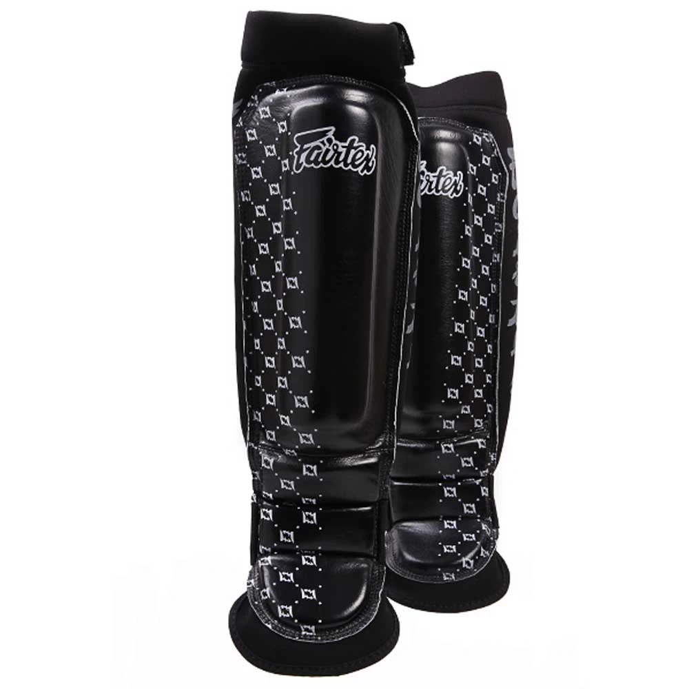Fairtex Neoprene MMA Shin Pads Black 3 Fairtex Neoprene MMA Shin Pads Black