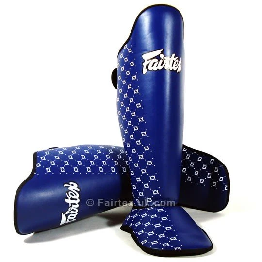 Fairtex Shin Guards - Competition Blue 4 Fairtex Shin Guards - Competition Blue - Image 2