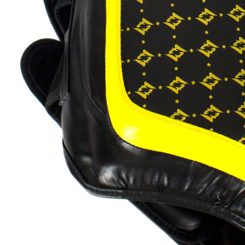 Fairtex TP4 Lightweight Thigh Pads - Black/Yellow 4 Fairtex TP4 Lightweight Thigh Pads - Black/Yellow - Image 2