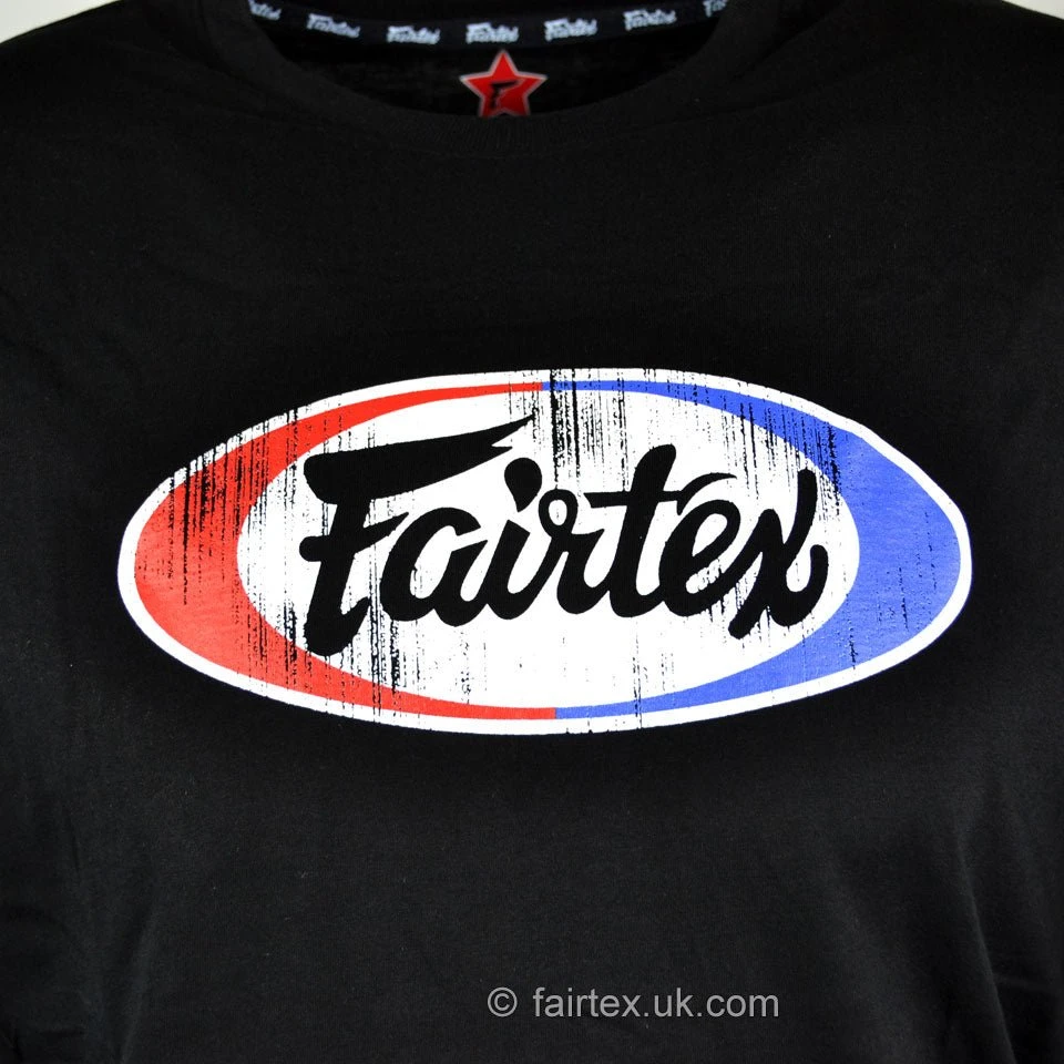 Fairtex TS4 Vintage T-Shirt - Black 4 Fairtex TS4 Vintage T-Shirt - Black - Image 2