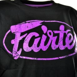 Fairtex TST148 Tee Shirt Limited Edition Black/Purple 7 Fairtex TST148 Tee Shirt Limited Edition Black/Purple -BOXING GLOVES Shop fairtex tst148 tee shirt limited edition blackpurple 626695