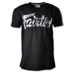 Fairtex TST179 T-Shirt - Black/Grey Camo