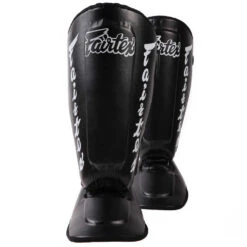 Fairtex Twister Detachable Shin Guards Black