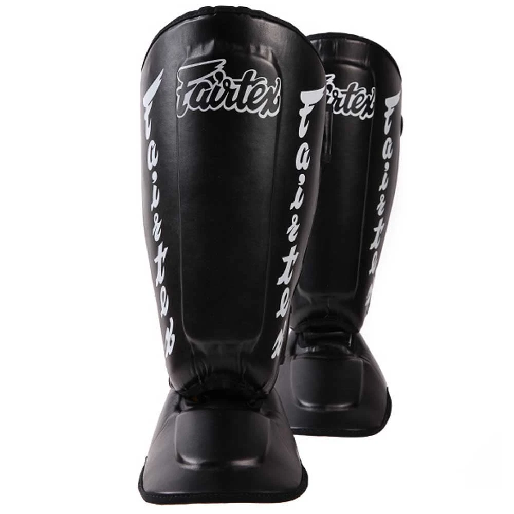 Fairtex Twister Detachable Shin Guards Black 3 Fairtex Twister Detachable Shin Guards Black