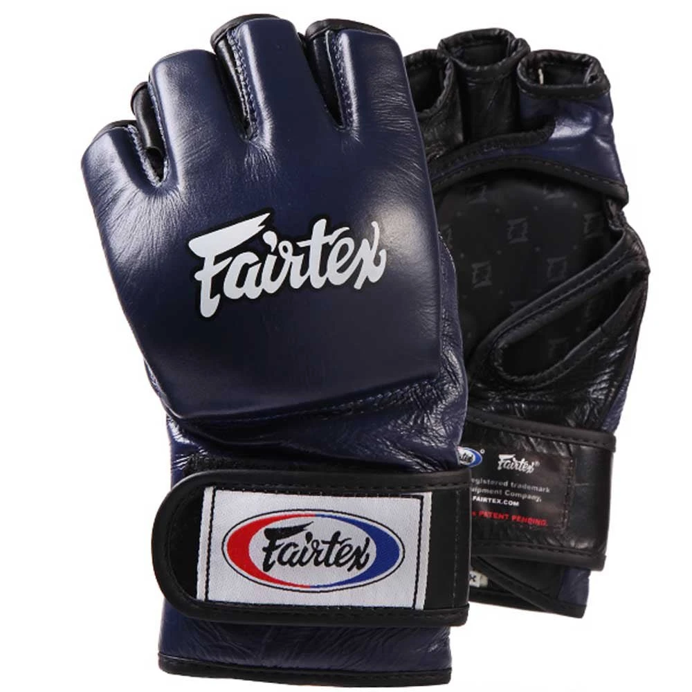 Fairtex Ultimate Mma Gloves FGV12 - Blue 3 Fairtex Ultimate Mma Gloves FGV12 - Blue