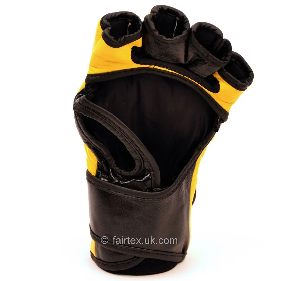 Fairtex Ultimate Mma Gloves FGV12 - Yellow 5 Fairtex Ultimate Mma Gloves FGV12 - Yellow - Image 3