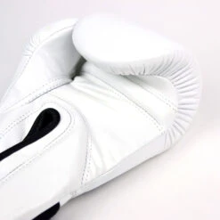 Fairtex X Glory Velcro Boxing Gloves - White -BOXING GLOVES Shop fairtex x glory velcro boxing gloves white 228108