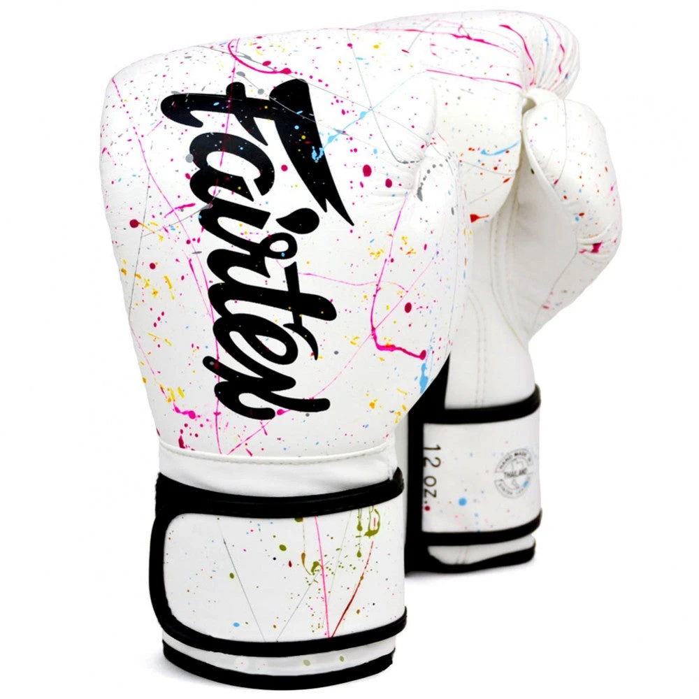 MUAY THAI MICROFIBER BOXING GLOVES FAIRTEX BGV14 - PAINTER 3 MUAY THAI MICROFIBER BOXING GLOVES FAIRTEX BGV14 - PAINTER