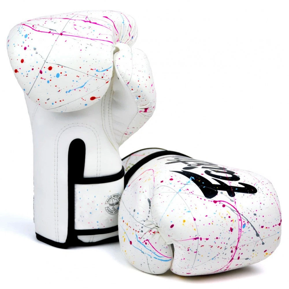 MUAY THAI MICROFIBER BOXING GLOVES FAIRTEX BGV14 - PAINTER 8 MUAY THAI MICROFIBER BOXING GLOVES FAIRTEX BGV14 - PAINTER - Image 6