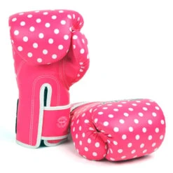 MUAY THAI MICROFIBER BOXING GLOVES FAIRTEX BGV14 - POLKA DOT 9 MUAY THAI MICROFIBER BOXING GLOVES FAIRTEX BGV14 - POLKA DOT -BOXING GLOVES Shop fairtex boxing gloves bgv14 polka