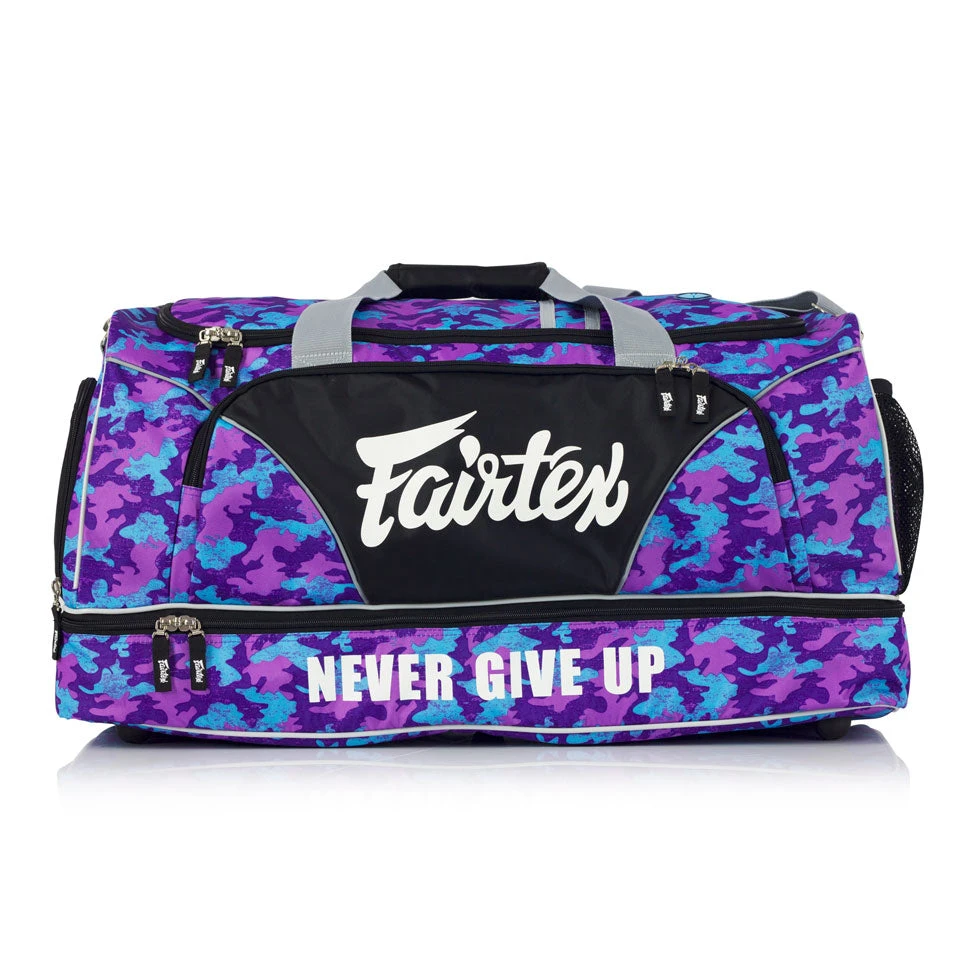 GYM BAG FAIRTEX HEAVY DUTY BAG 2 - CAMO PURPLE 5 GYM BAG FAIRTEX HEAVY DUTY BAG 2 - CAMO PURPLE - Image 3