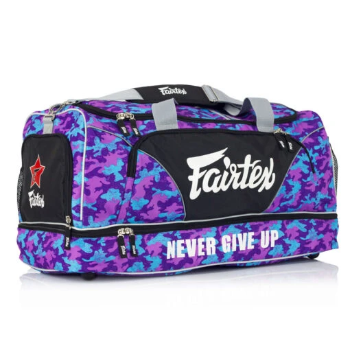 GYM BAG FAIRTEX HEAVY DUTY BAG 2 - CAMO PURPLE 5 GYM BAG FAIRTEX HEAVY DUTY BAG 2 - CAMO PURPLE -BOXING GLOVES Shop fairtexbag2 purple camo 960x960 1