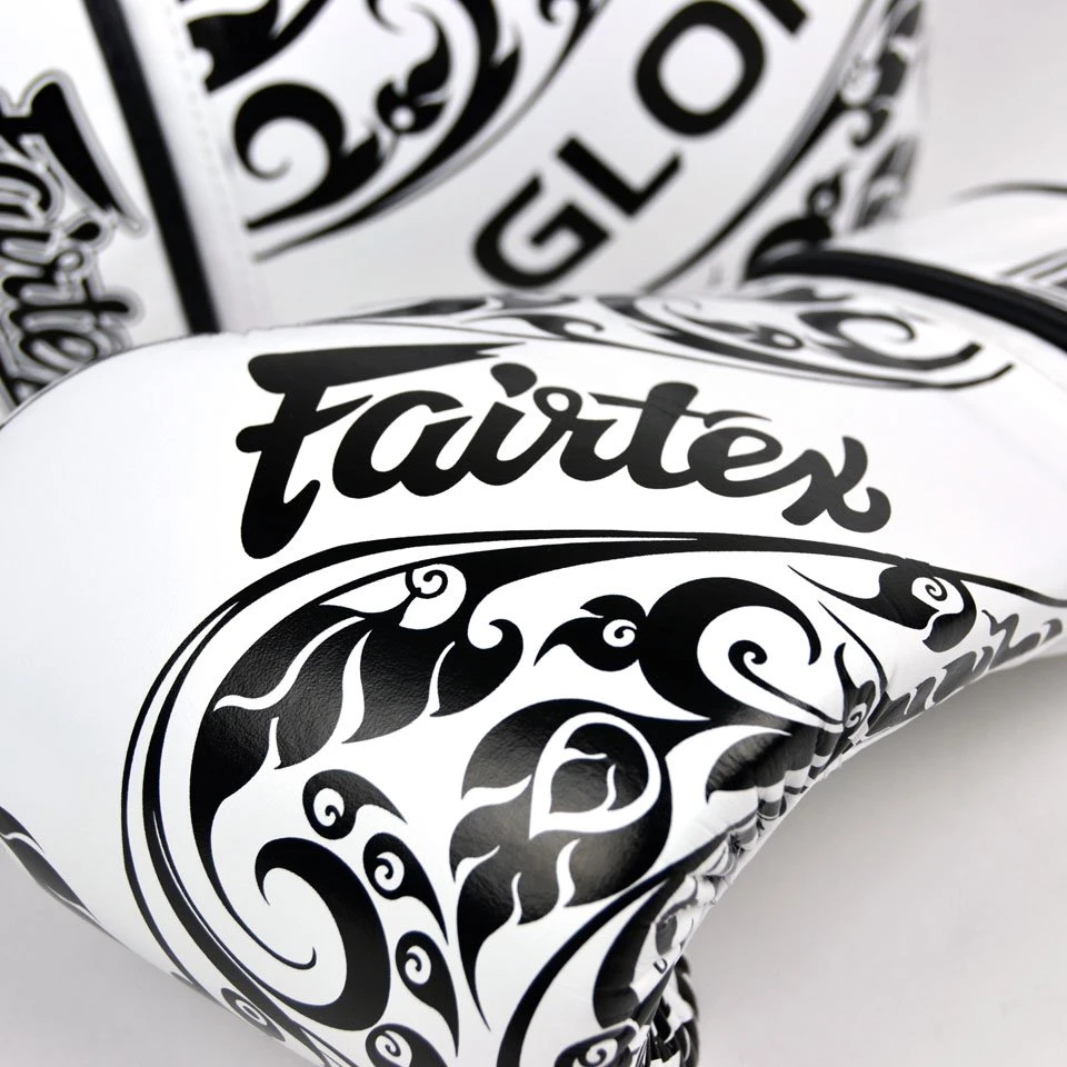 MUAY THAI BOXING GLOVES FAIRTEX GLORY - BGVG2 WHITE 4 MUAY THAI BOXING GLOVES FAIRTEX GLORY - BGVG2 WHITE - Image 2