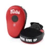 FAIRTEX FOCUS MITTS FMV13 MICRO FIBER - RED/BLACK 2 FAIRTEX FOCUS MITTS FMV13 MICRO FIBER - RED/BLACK -BOXING GLOVES Shop fairtexfocusmittsfmv13redblack