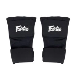 FAIRTEX QUICK MUAY THAI BOXING HAND WRAPS - BLACK
