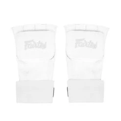 FAIRTEX QUICK MUAY THAI BOXING HAND WRAPS - WHITE