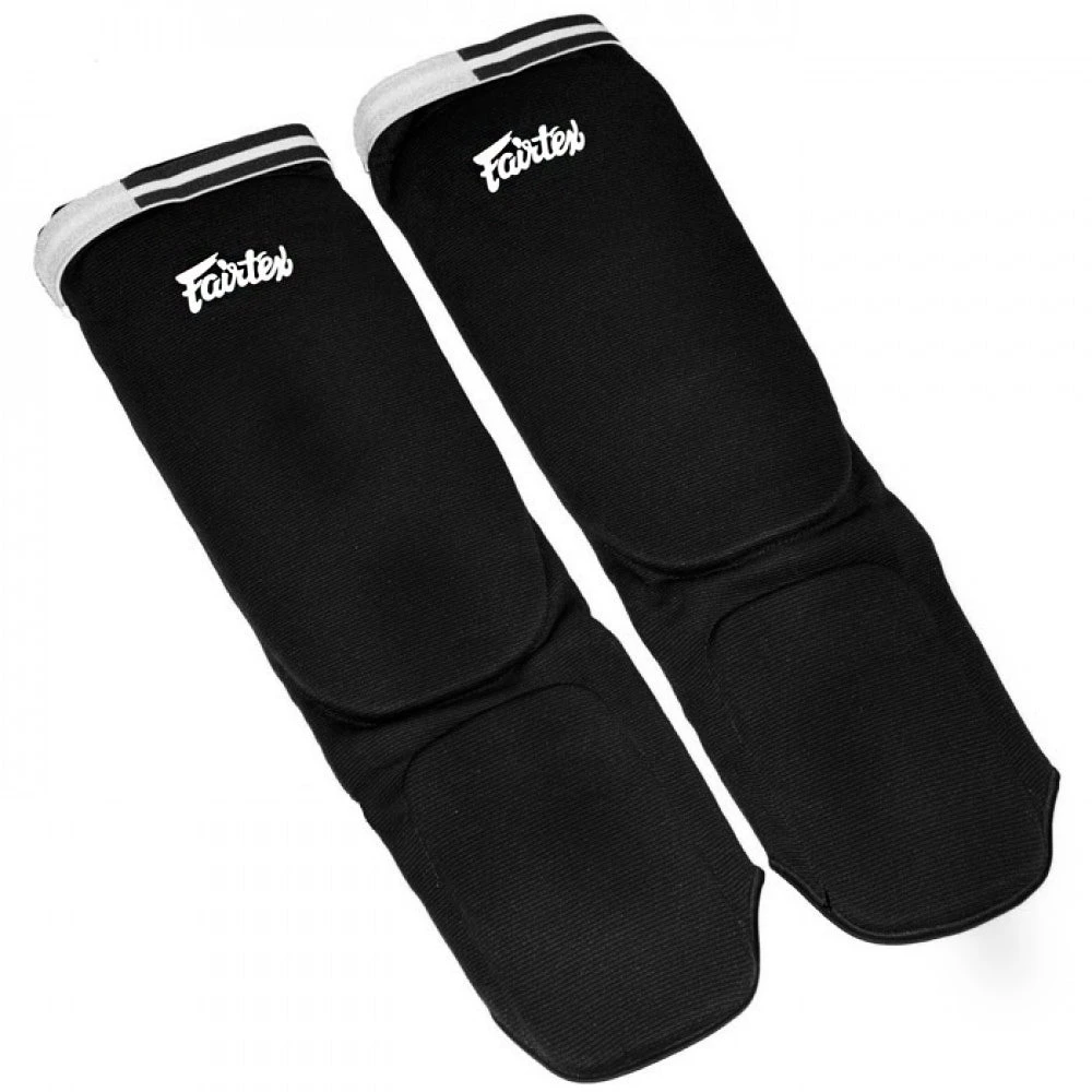 FAIRTEX SHIN GUARDS ELASTIC COMPETITION SPE1 BLACK 5 FAIRTEX SHIN GUARDS ELASTIC COMPETITION SPE1 BLACK - Image 3