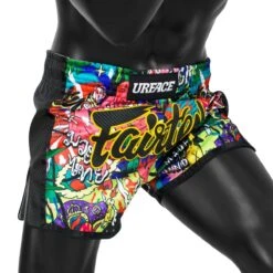 MUAY THAI SHORTS FAIRTEX URFACE -BOXING GLOVES Shop fairtexurfacemuaythaishorts3