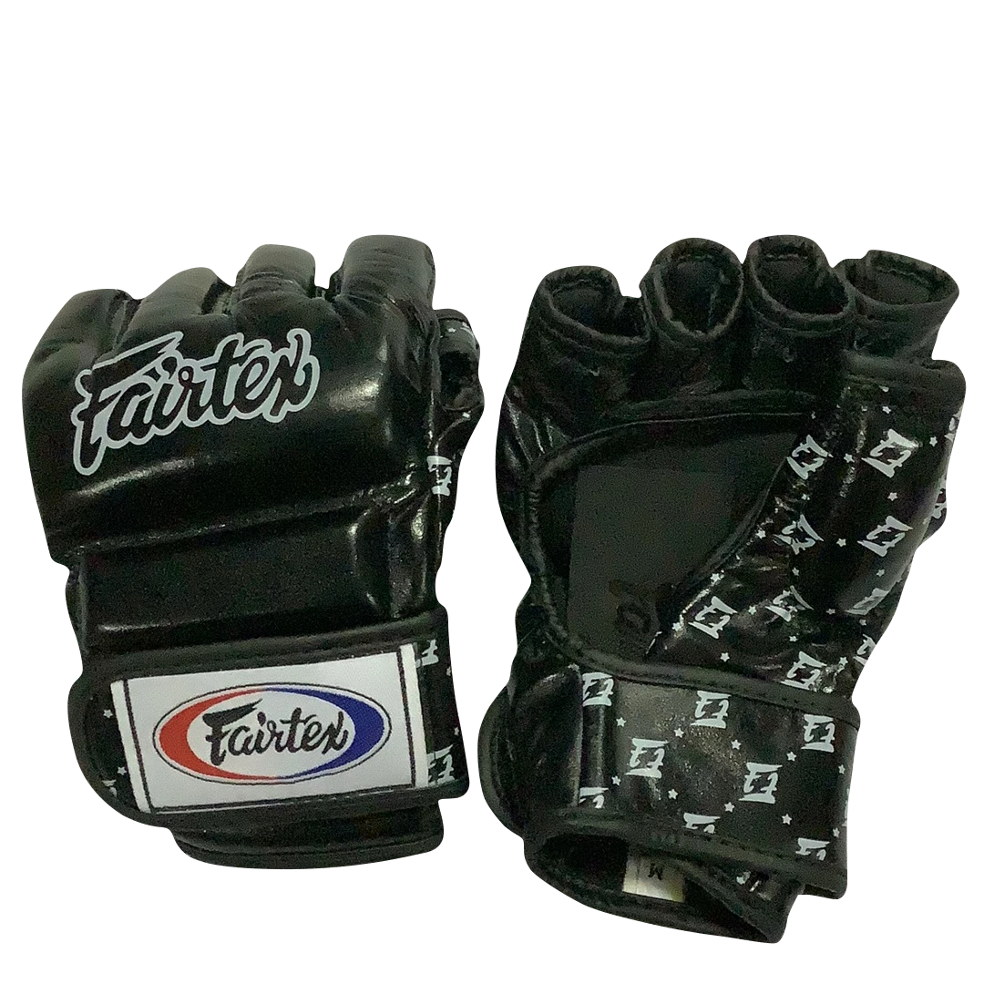 MUAY THAI MMA GLOVES FAIRTEX SPLIT KNUCKLES FGV17 - BLACK 3 MUAY THAI MMA GLOVES FAIRTEX SPLIT KNUCKLES FGV17 - BLACK