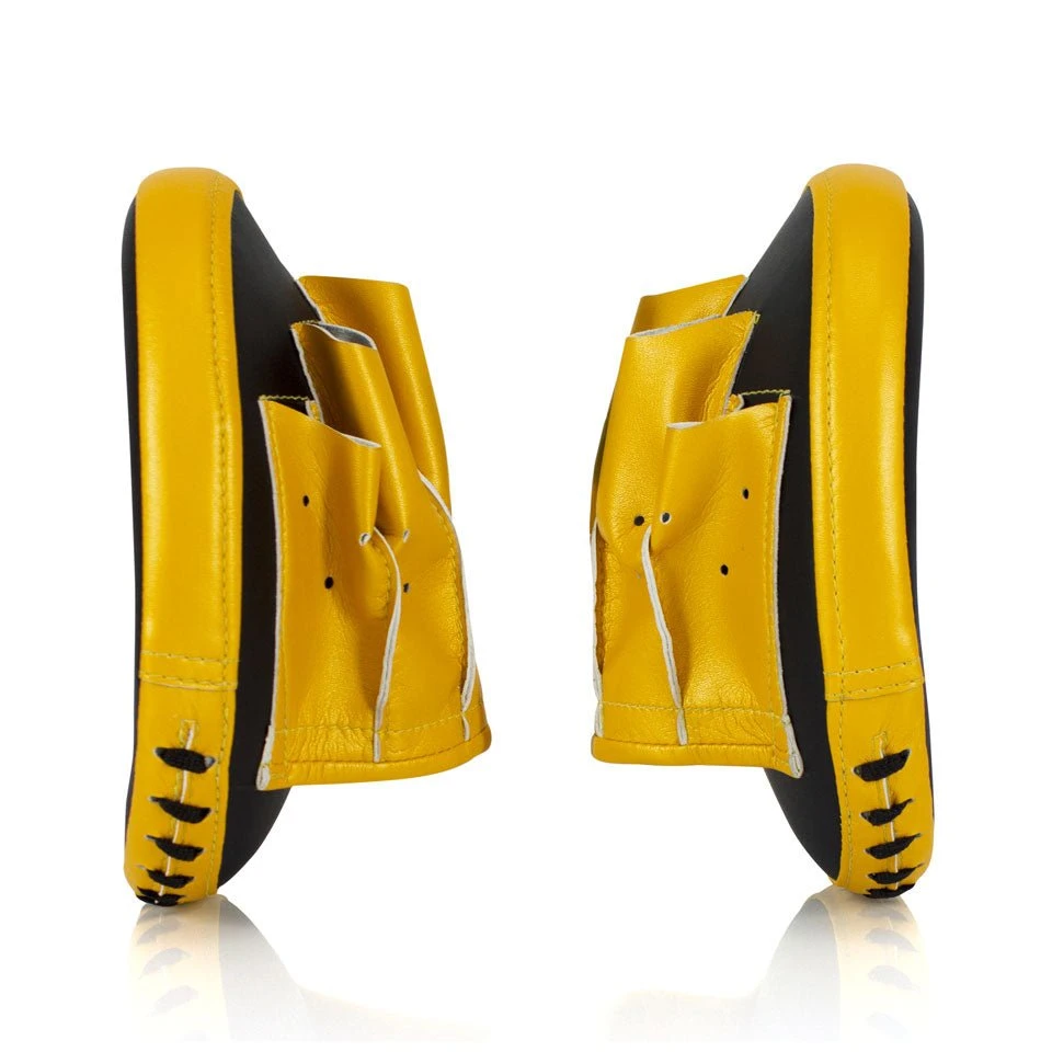 FMV15 Fairtex Pro Speed Mitts Black-Gold 5 FMV15 Fairtex Pro Speed Mitts Black-Gold - Image 3