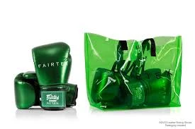 MUAY THAI BOXING GLOVES METALLIC - BGV22 GREEN 4 MUAY THAI BOXING GLOVES METALLIC - BGV22 GREEN - Image 2