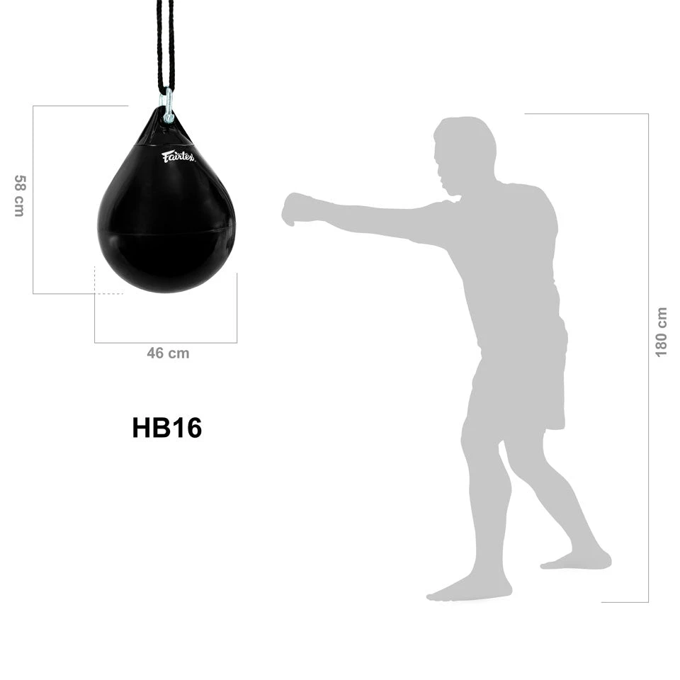 HB16 Fairtex Water Filled Heavy Bag 46cm 8 HB16 Fairtex Water Filled Heavy Bag 46cm - Image 6