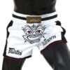 FAIRTEX MUAY THAI SHORTS FAIRTEX SLIM CUT BS1712 WHITE 1 FAIRTEX MUAY THAI SHORTS FAIRTEX SLIM CUT BS1712 WHITE -BOXING GLOVES Shop muaythaishortsfairtexbs1712
