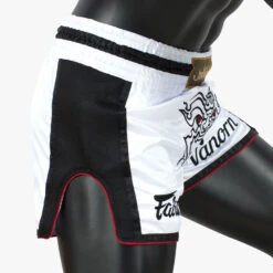 FAIRTEX MUAY THAI SHORTS FAIRTEX SLIM CUT BS1712 WHITE -BOXING GLOVES Shop muaythaishortsfairtexbs1712 2