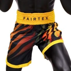 MUAY THAI SHORTS FAIRTEX SLIM CUT BT2002 TIGER