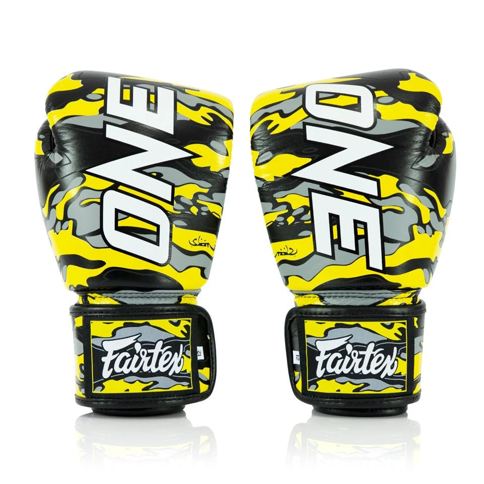 ONE X Mr.Sabotage Boxing Gloves By Fairtex 4 ONE X Mr.Sabotage Boxing Gloves By Fairtex - Image 2