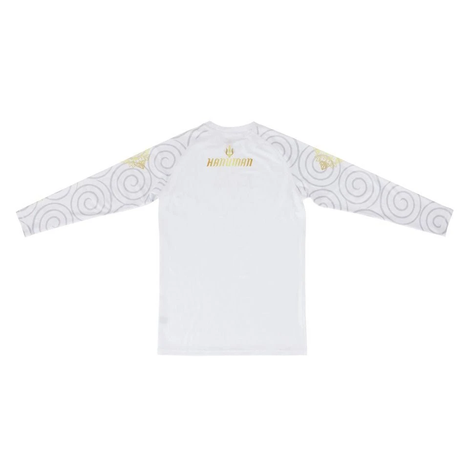 RG7 Fairtex Hanuman Rash Guard White 8 RG7 Fairtex Hanuman Rash Guard White - Image 7