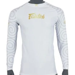 RG7 Fairtex Hanuman Rash Guard White