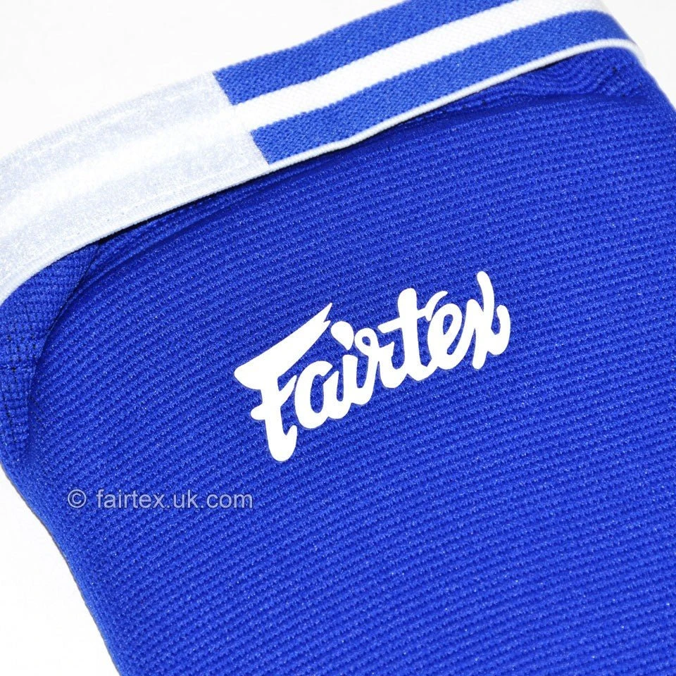 SPE1 Fairtex Blue Elastic Competition Shin Pads 9 SPE1 Fairtex Blue Elastic Competition Shin Pads - Image 7