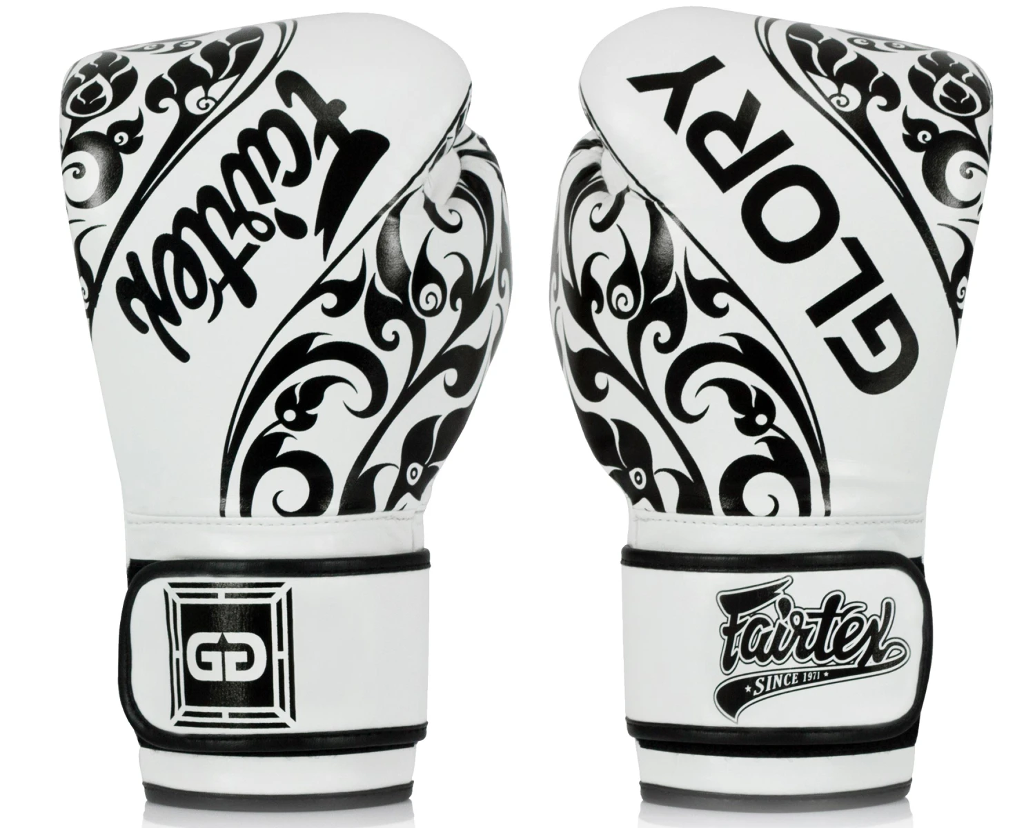 MUAY THAI BOXING GLOVES FAIRTEX GLORY - BGVG2 WHITE 3 MUAY THAI BOXING GLOVES FAIRTEX GLORY - BGVG2 WHITE