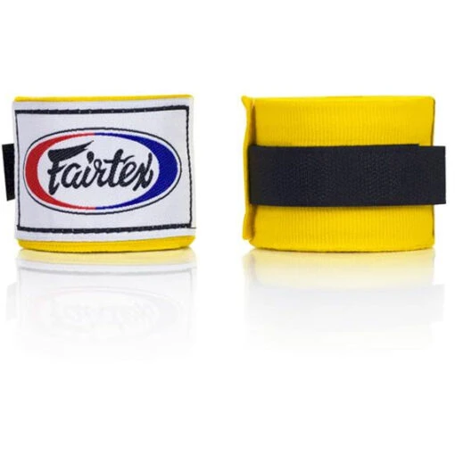 Fairtex Hand Wraps Yellow 180" (4.5 M) 1 Fairtex Hand Wraps Yellow 180" (4.5 M) -BOXING GLOVES Shop yellow2 4
